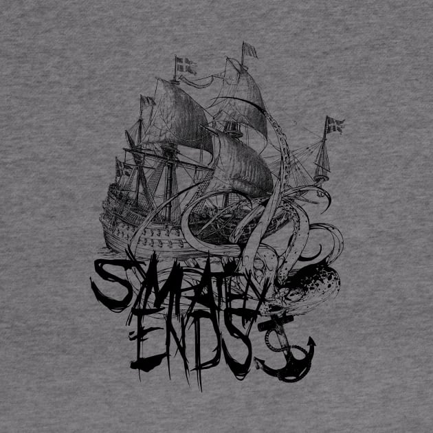 Sympathy Ends Octo-Ship Shirt by SetFireToTheSky